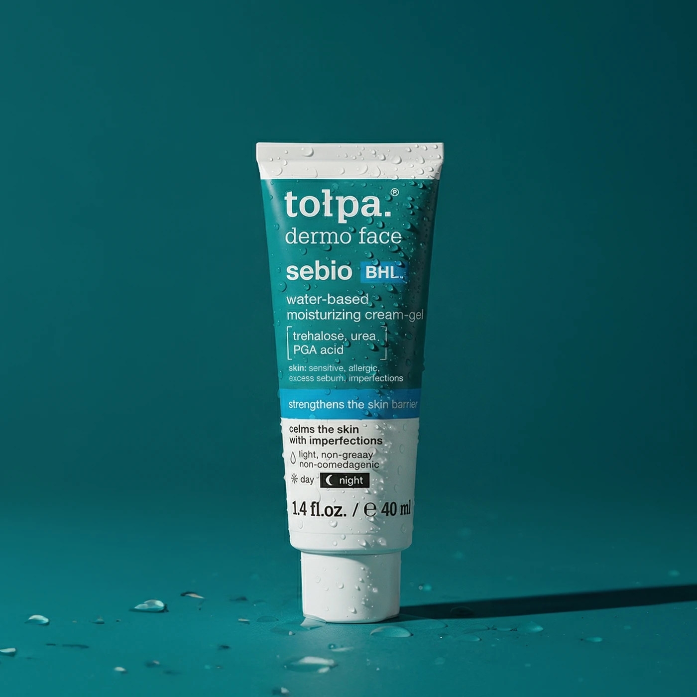 Brand product photograph of the BHL water-based cream-gel