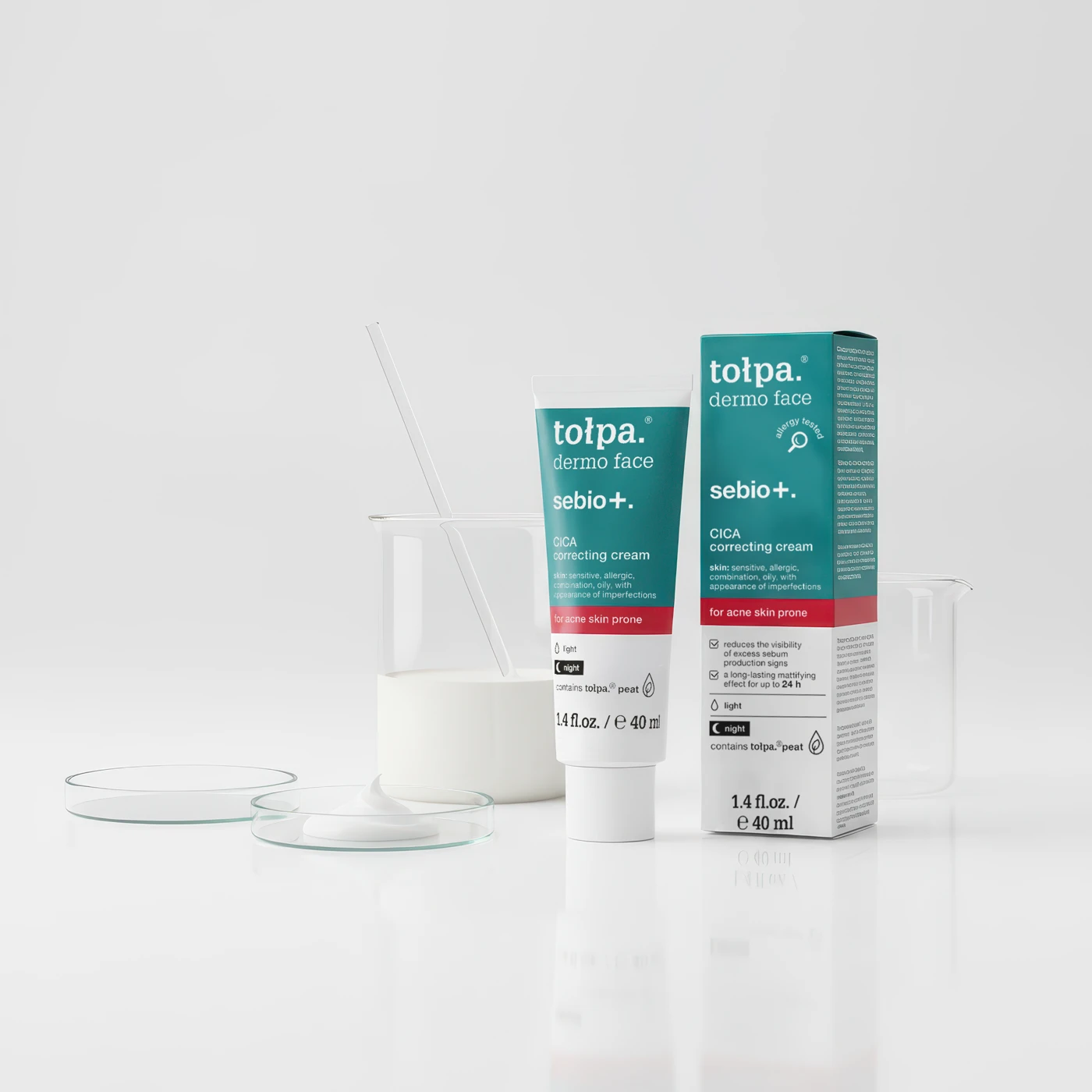 CICA Correcting Cream brand still life