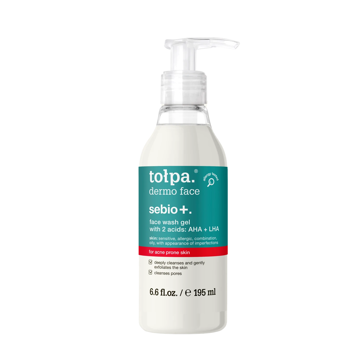 Face Wash Gel with 2 Acids